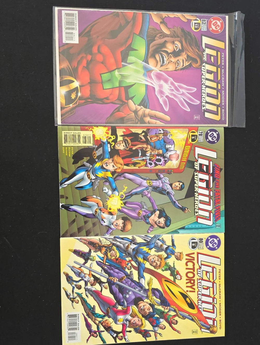 Dc Comic Books, Set Of 3, Legion